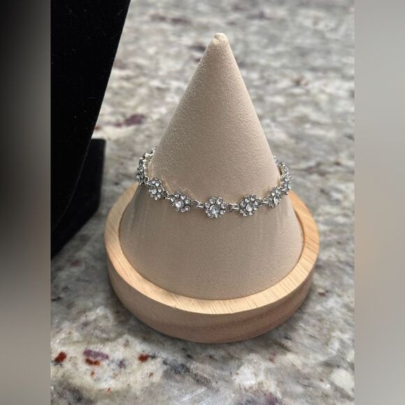 NEW Nordstrom Statement Teardrop Crystal Earrings , Bracelet & Necklace … - Picture 3 of 8